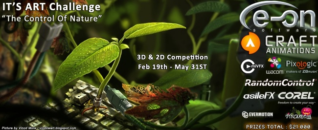 It's Art Challenge : "The control of nature"