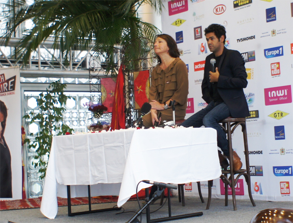 Vivianne Godefroy (M6) et Jamel Debbouze