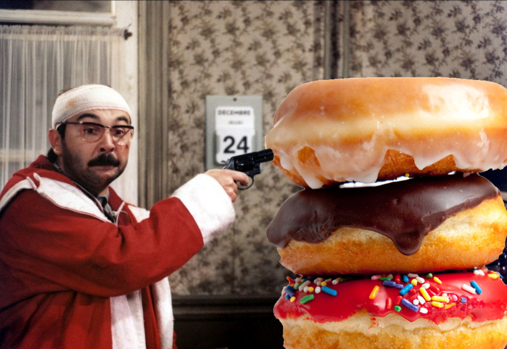 Le Pere Noel est une ordure ... car il n'aime pas les Donuts