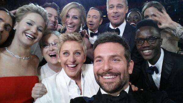 selfie oscars 2014