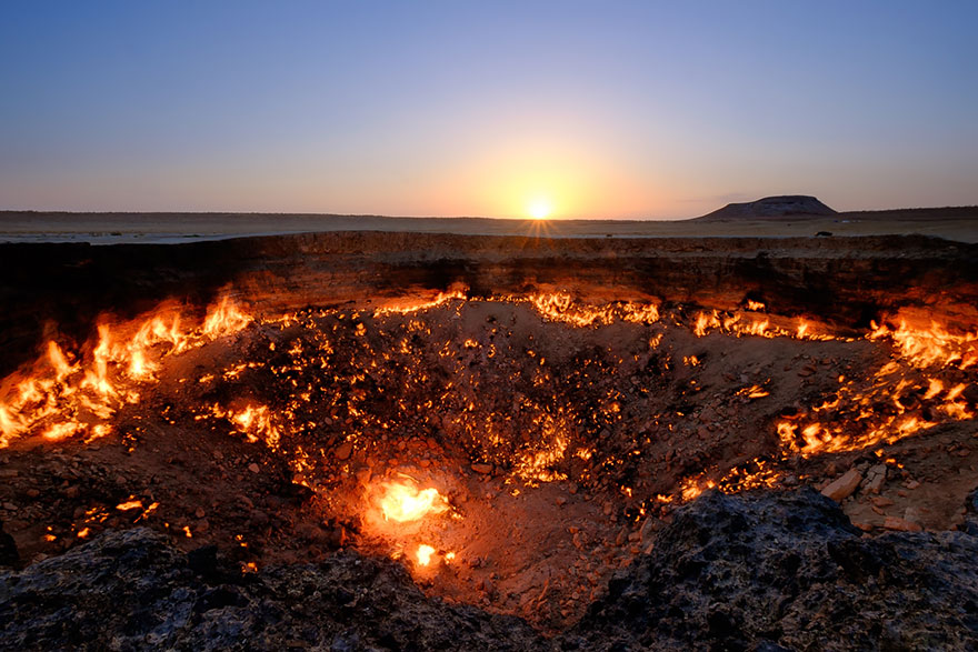 portes de l'enfer turkmenistan