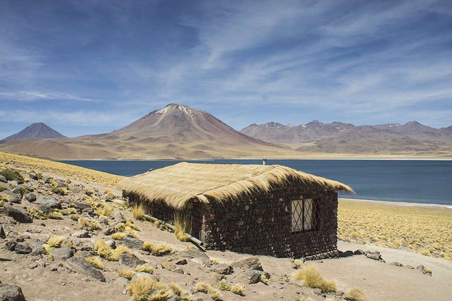 laguna viscanti atacama chili