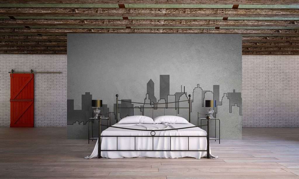 deco papier peint chambre a coucher