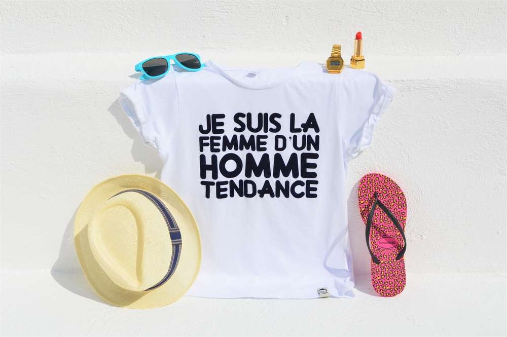 je suis la femme d'un homme tendance