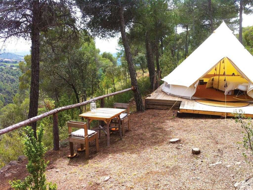 glamping espagne barcelone