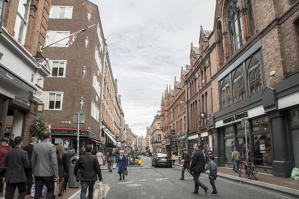 rue de dublin irlande