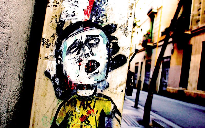 street art barcelone gracia