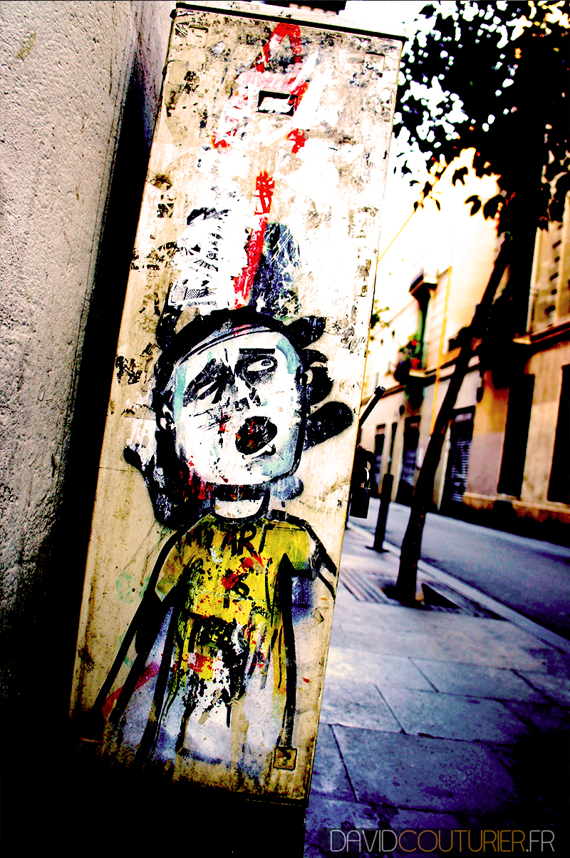 street art barcelone gracia