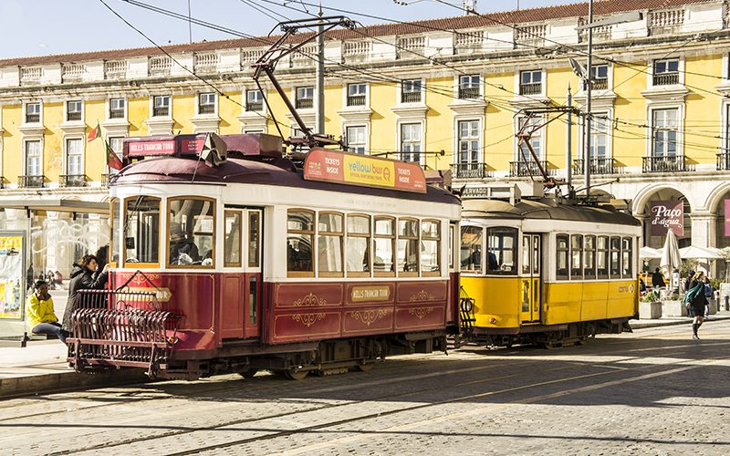 tramway lisbonne portugal
