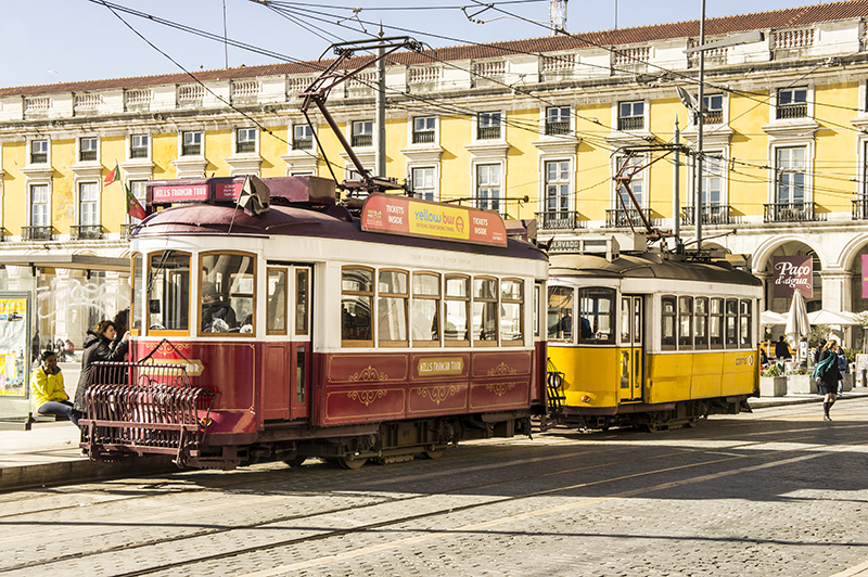 tramway lisbonne portugal