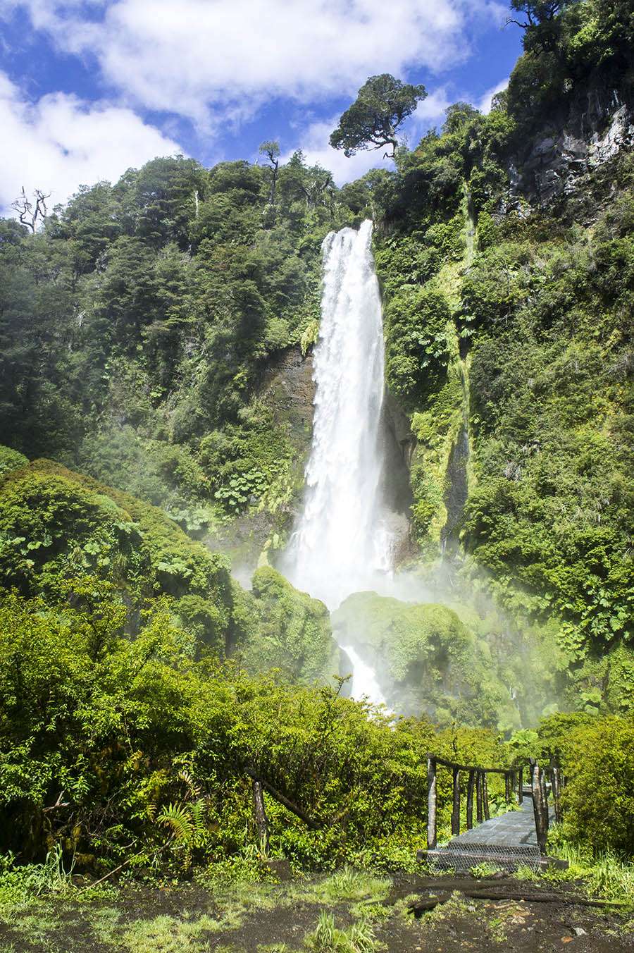 chili salto del leon - region d'Araucania