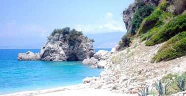 plage sauvage en albanie