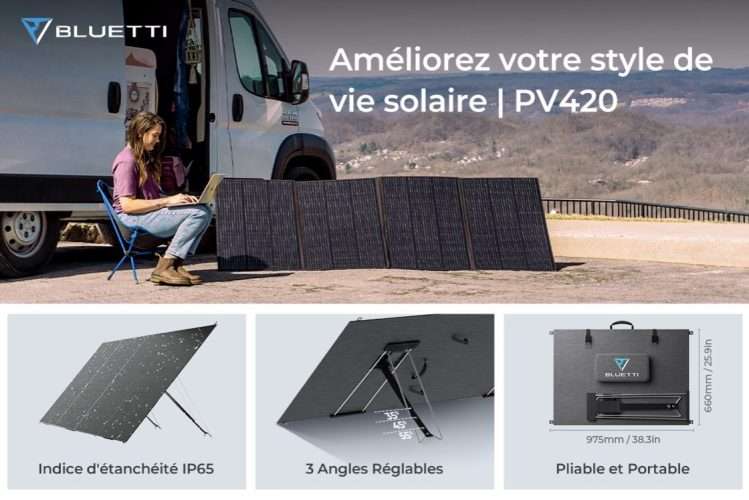 bluetti style de vie solaire