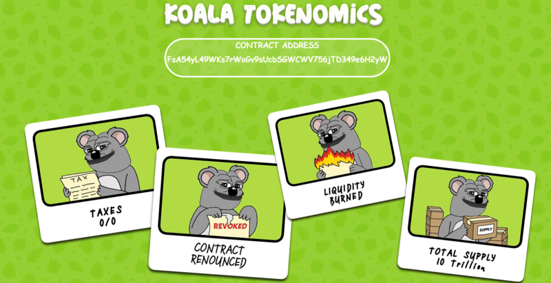tokenomics-koko koala ai